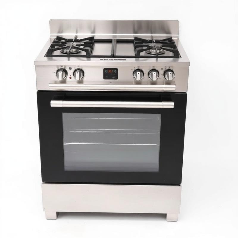 Kitchen LPG Gas Oven – 4-burner with oven